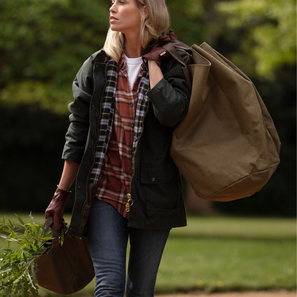 Canvas Storage bag with garden bag