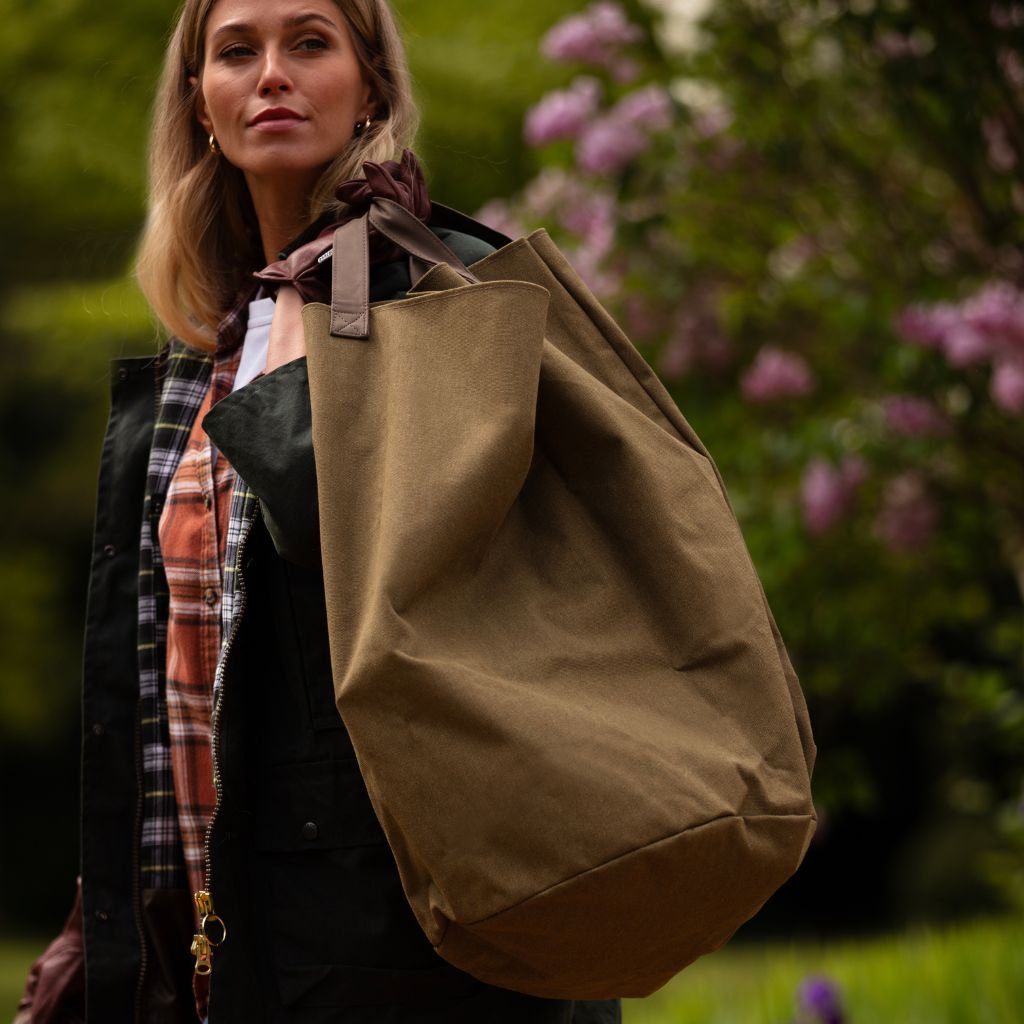 Canvas storage bag large