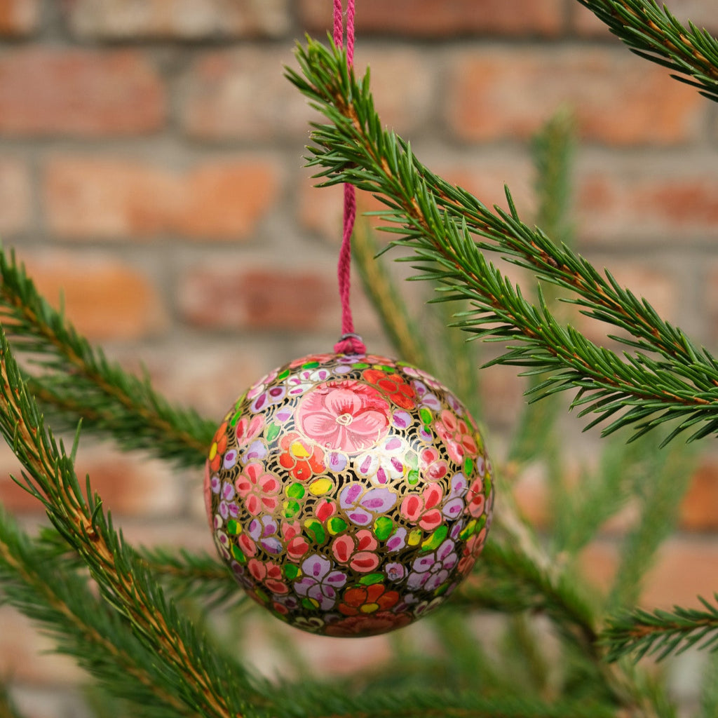 Bauble - Gold Floret