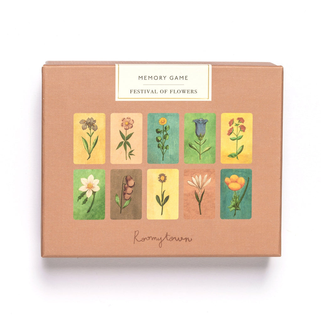 Memory game - festival of flowers