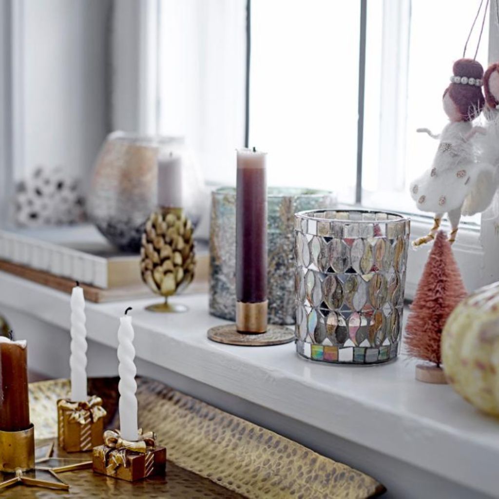 White Twist Candle - Set of 12