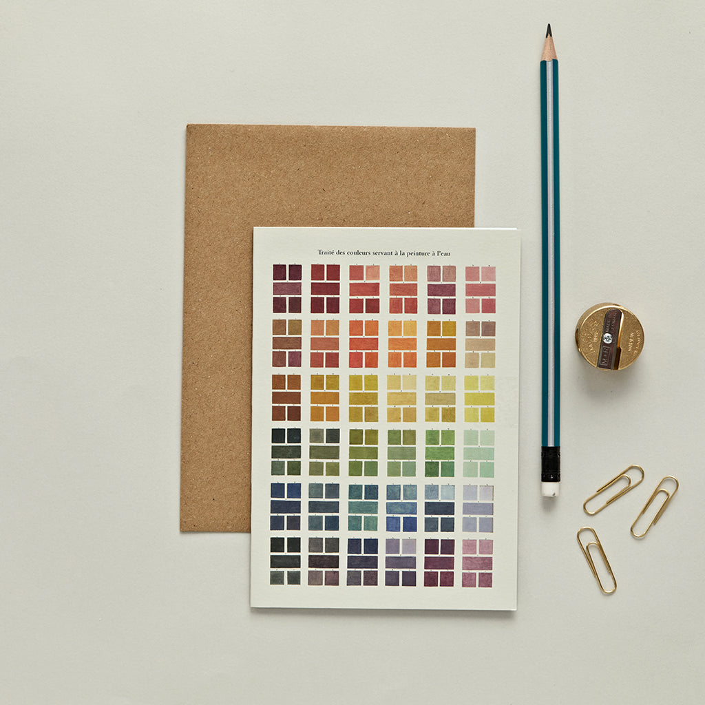 Watercolour Swatches Card