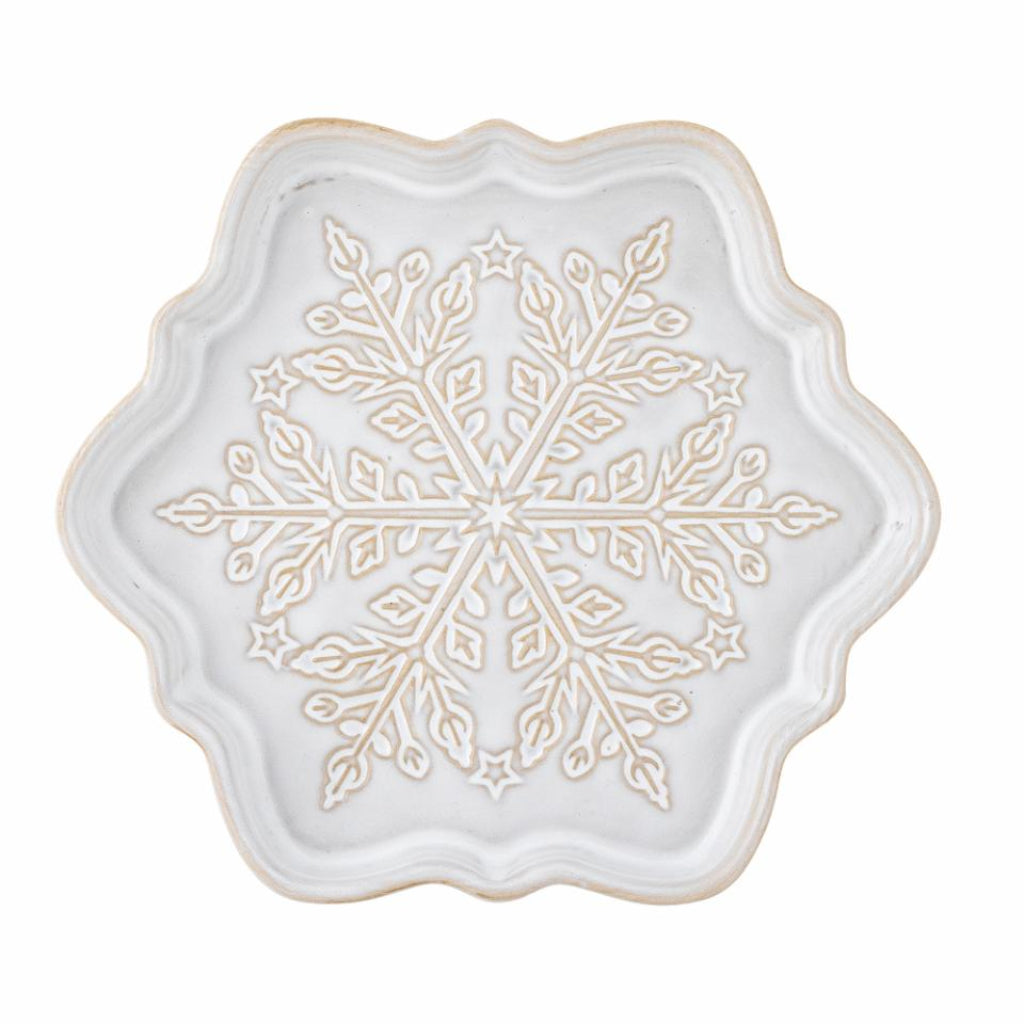 Serving Plate - Winter White