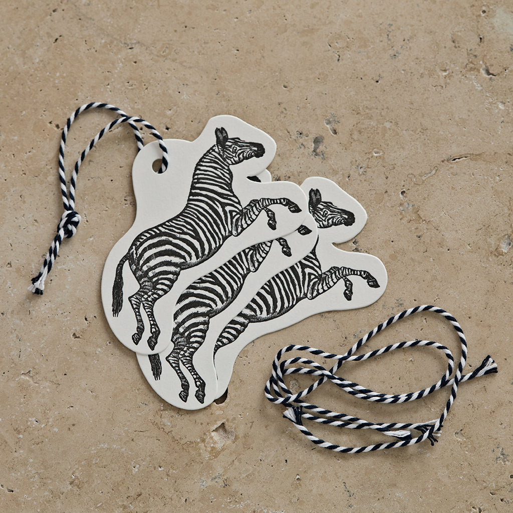 Zebra Gift Tag