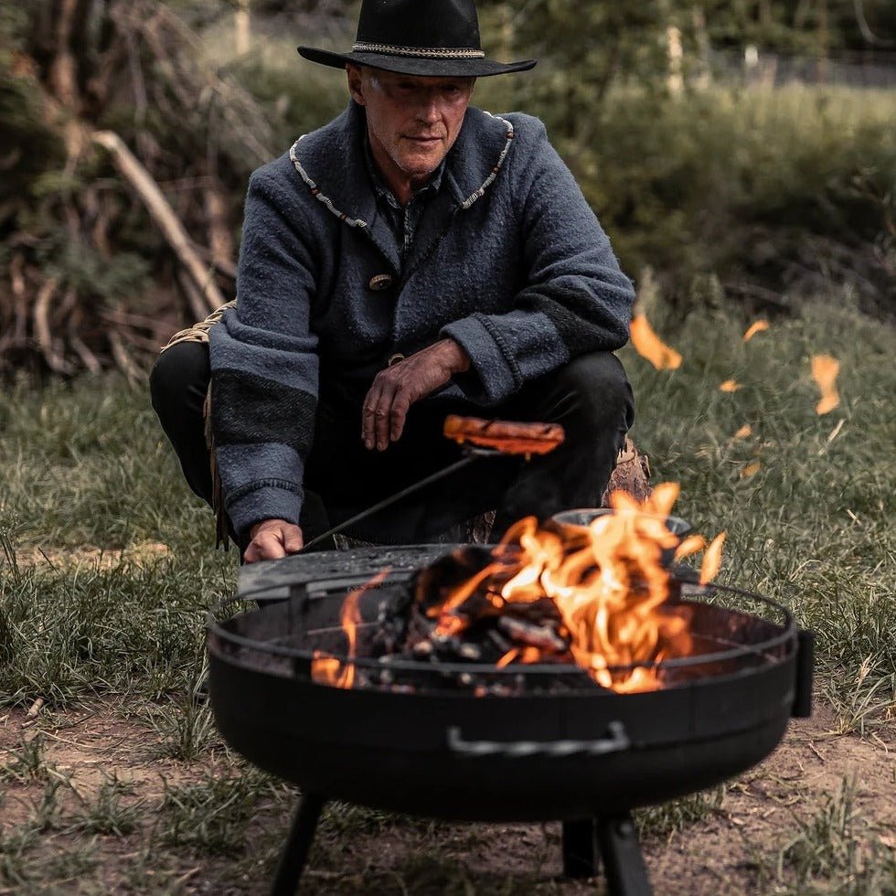 Cowboy Fire Pit Grill - Life of Riley