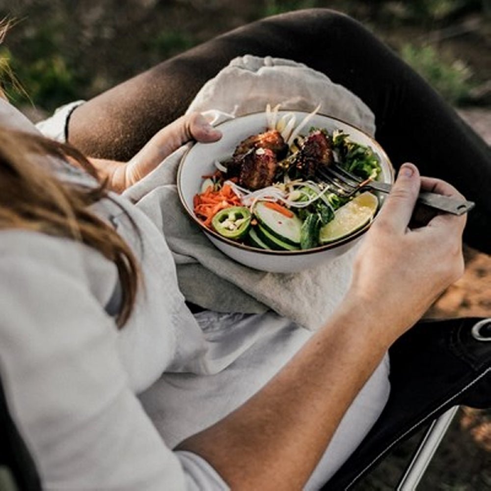 Enamel Bowl Set In Eggshell - Set Of Two Bowls - Life of Riley