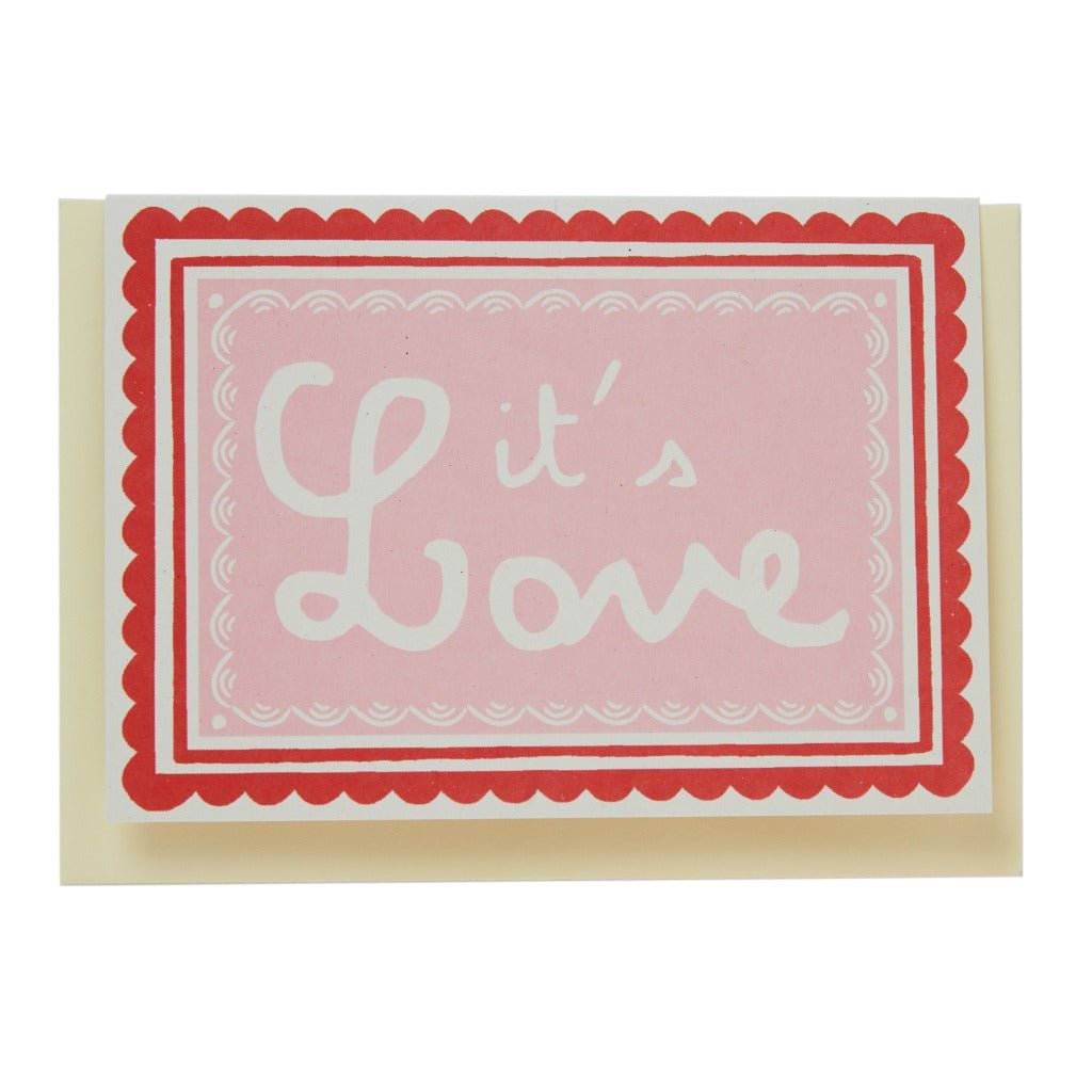 It's Love Greeting Card - Life of Riley