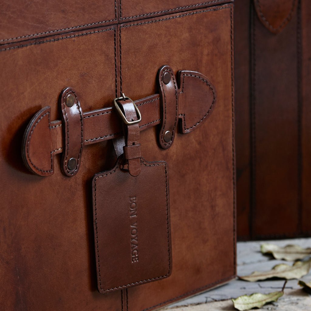 Leather Cabin Trunk - Life of Riley