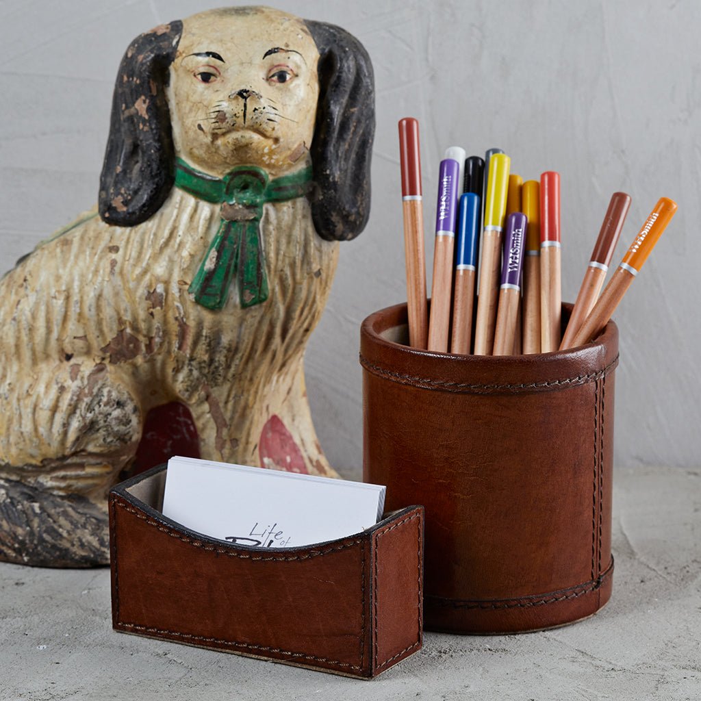 Leather Desk Set Mini - Life of Riley