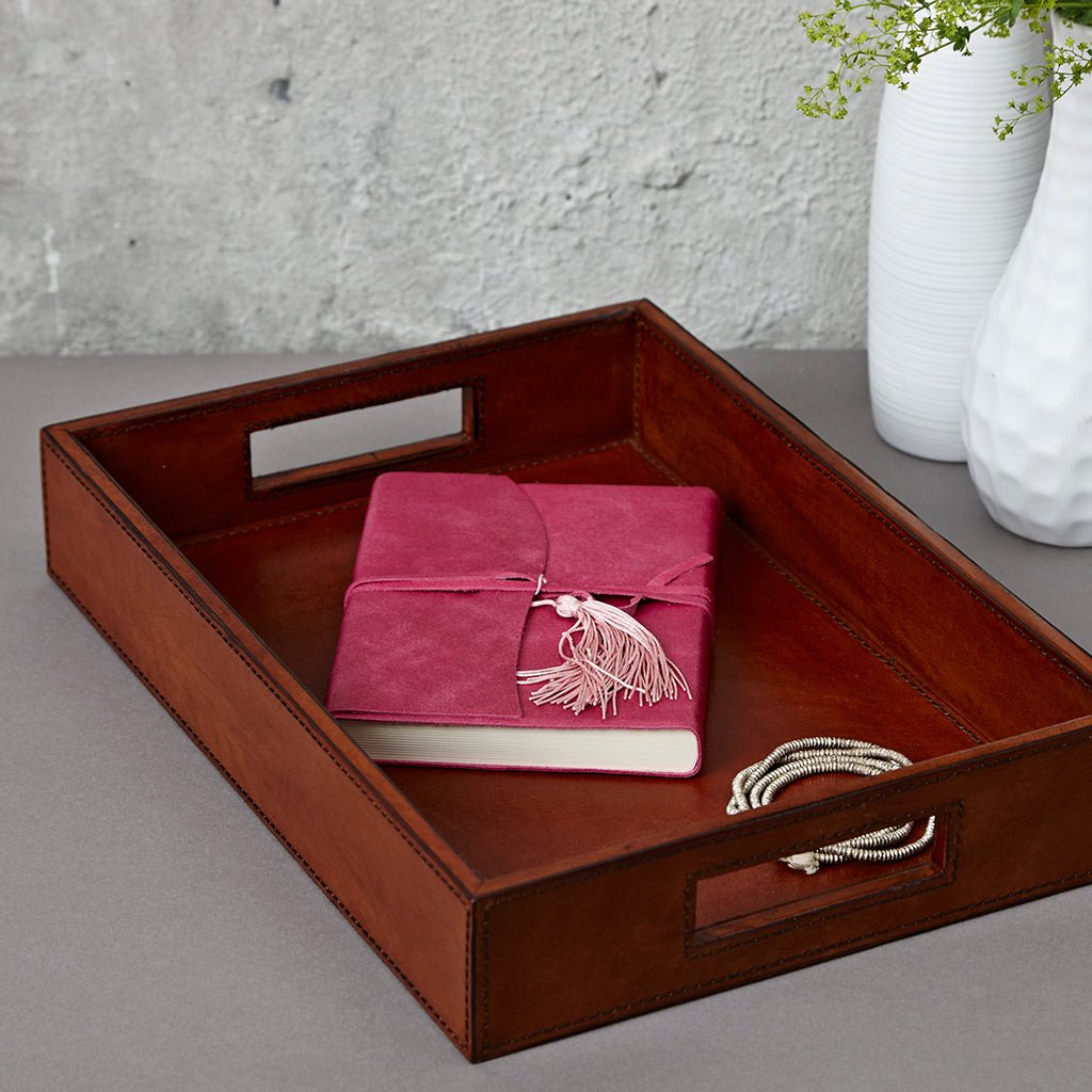 Leather Hall Desk Set - Life of Riley