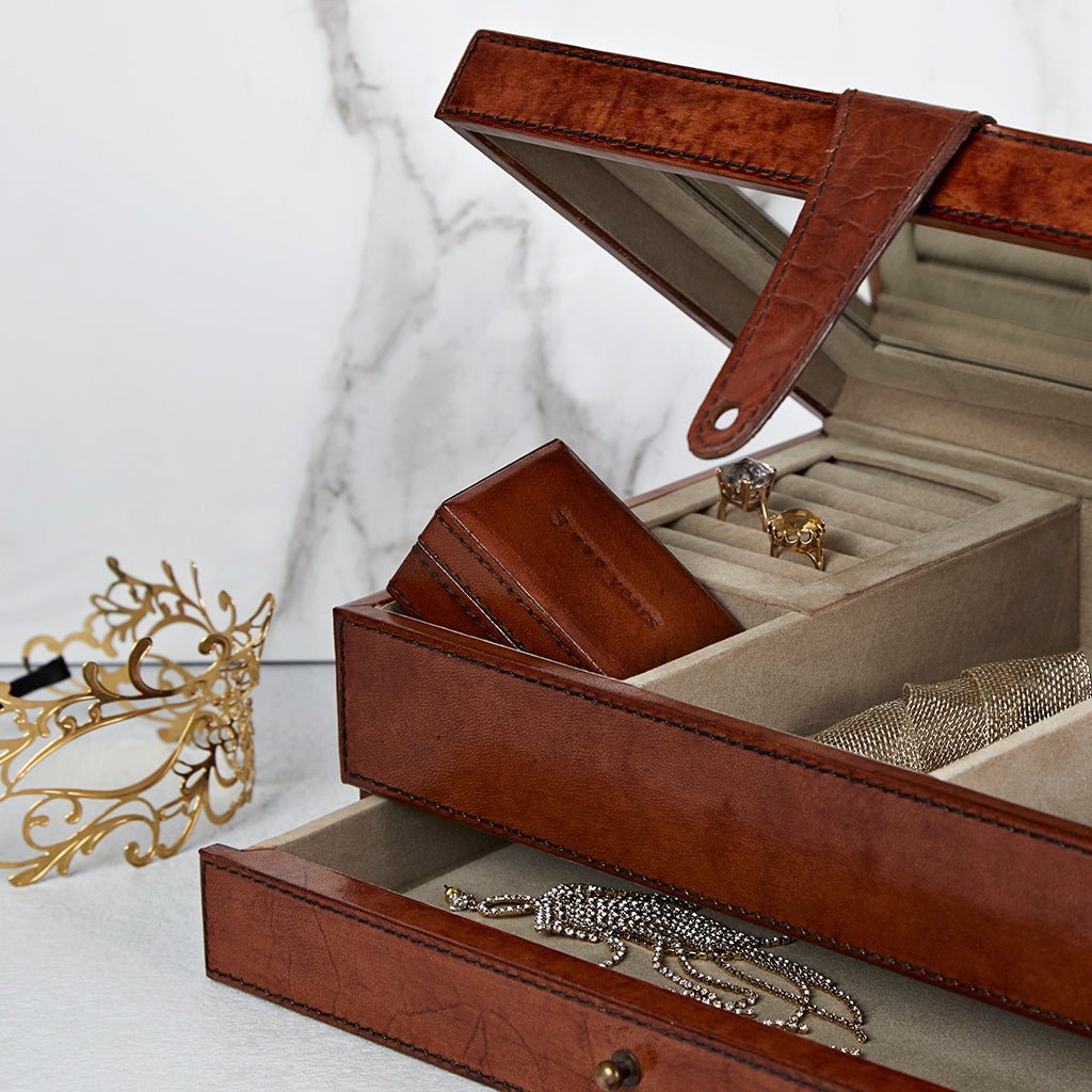 Leather Jewellery Box - Life of Riley