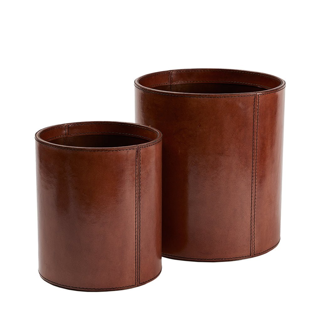 Leather Plant Holder - Two Sizes - Life of Riley