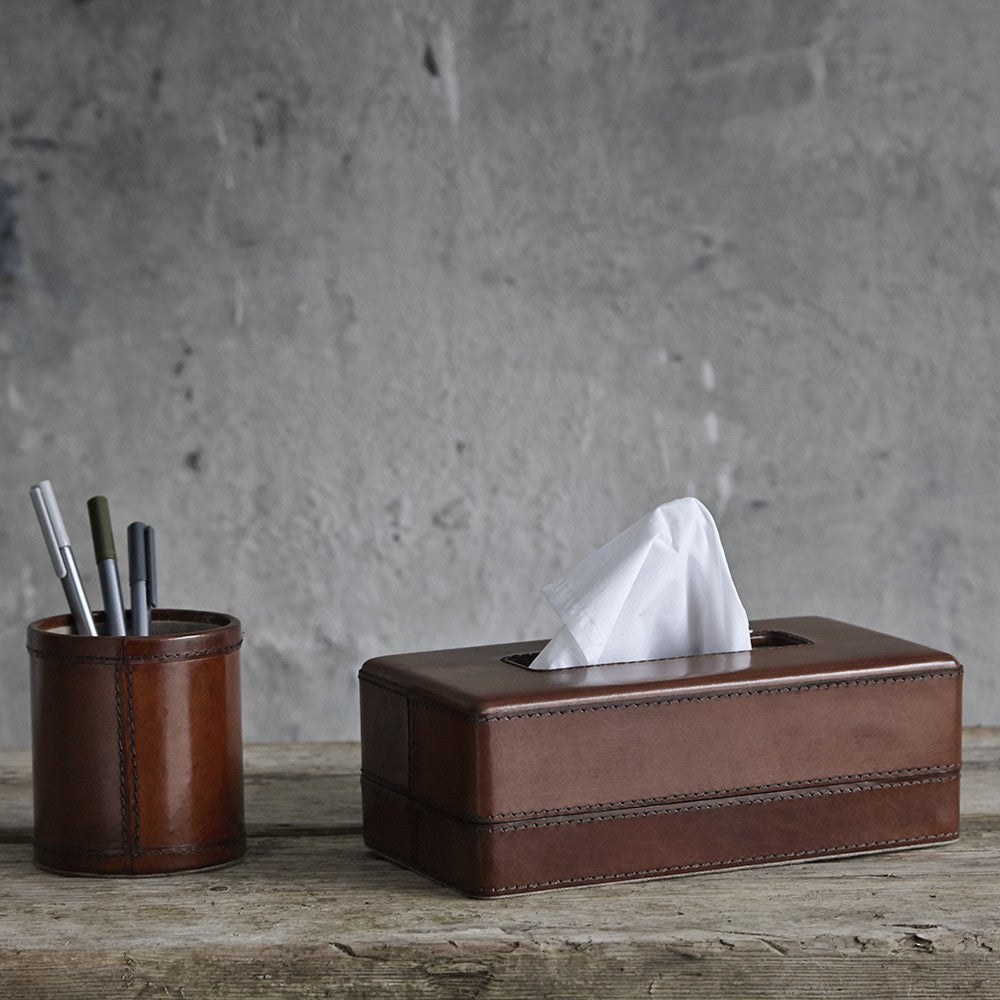 Leather Tissue Box - Life of Riley