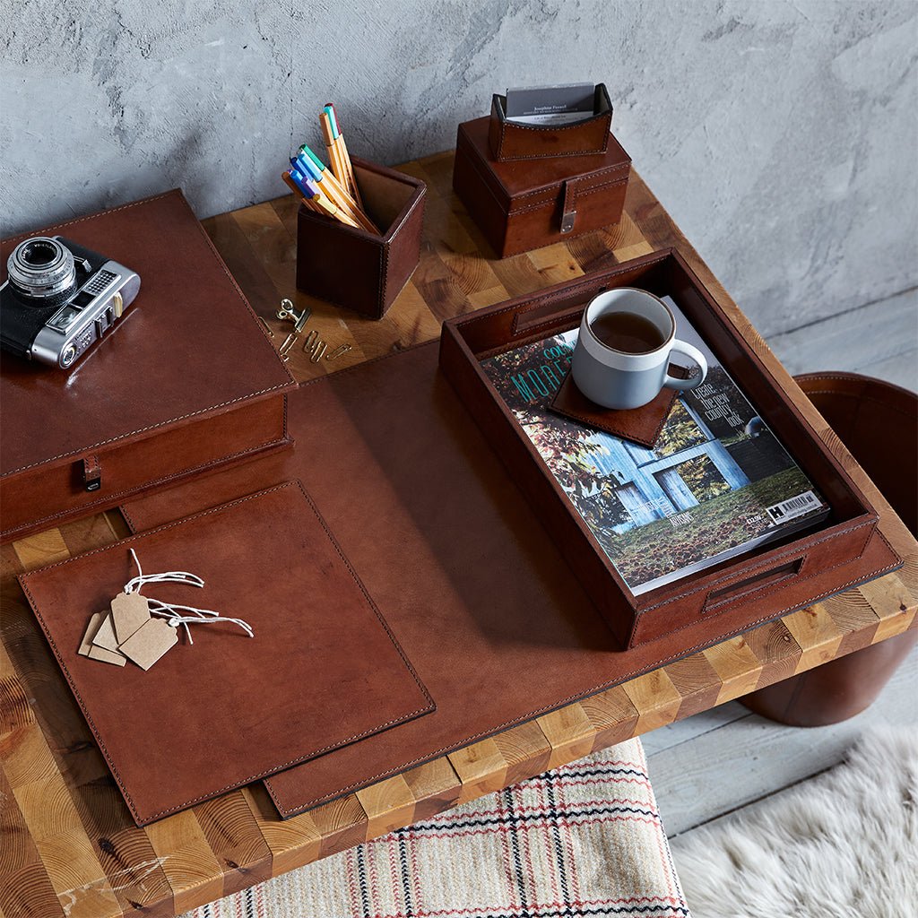 Leather Ultimate Desk Set - Life of Riley