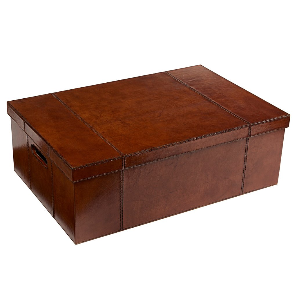 Leather Underbed Storage Box - Life of Riley