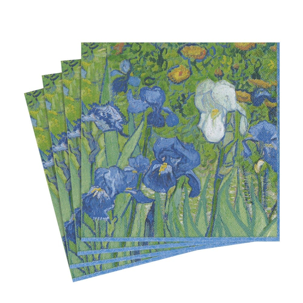 Paper Napkins - Van Gogh Irises - Life of Riley