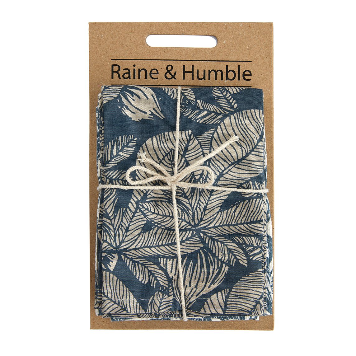 Tea Towel - Fig Tree Design Pack of Two - Slate - Life of Riley