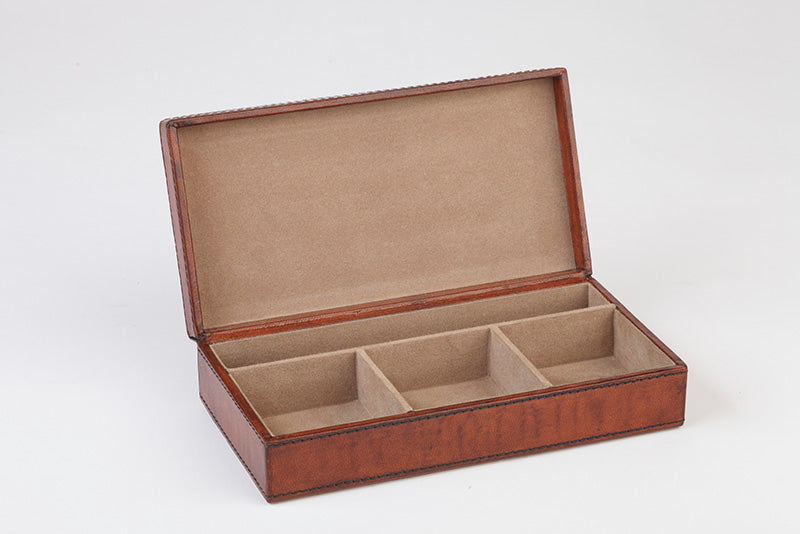Seconds Leather Cufflink Box