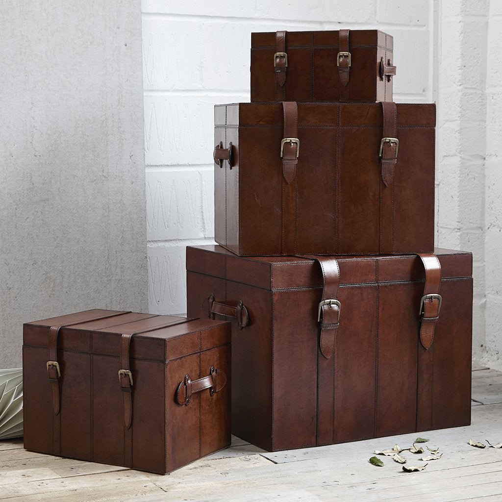 Discover Our Leather Trunk Range