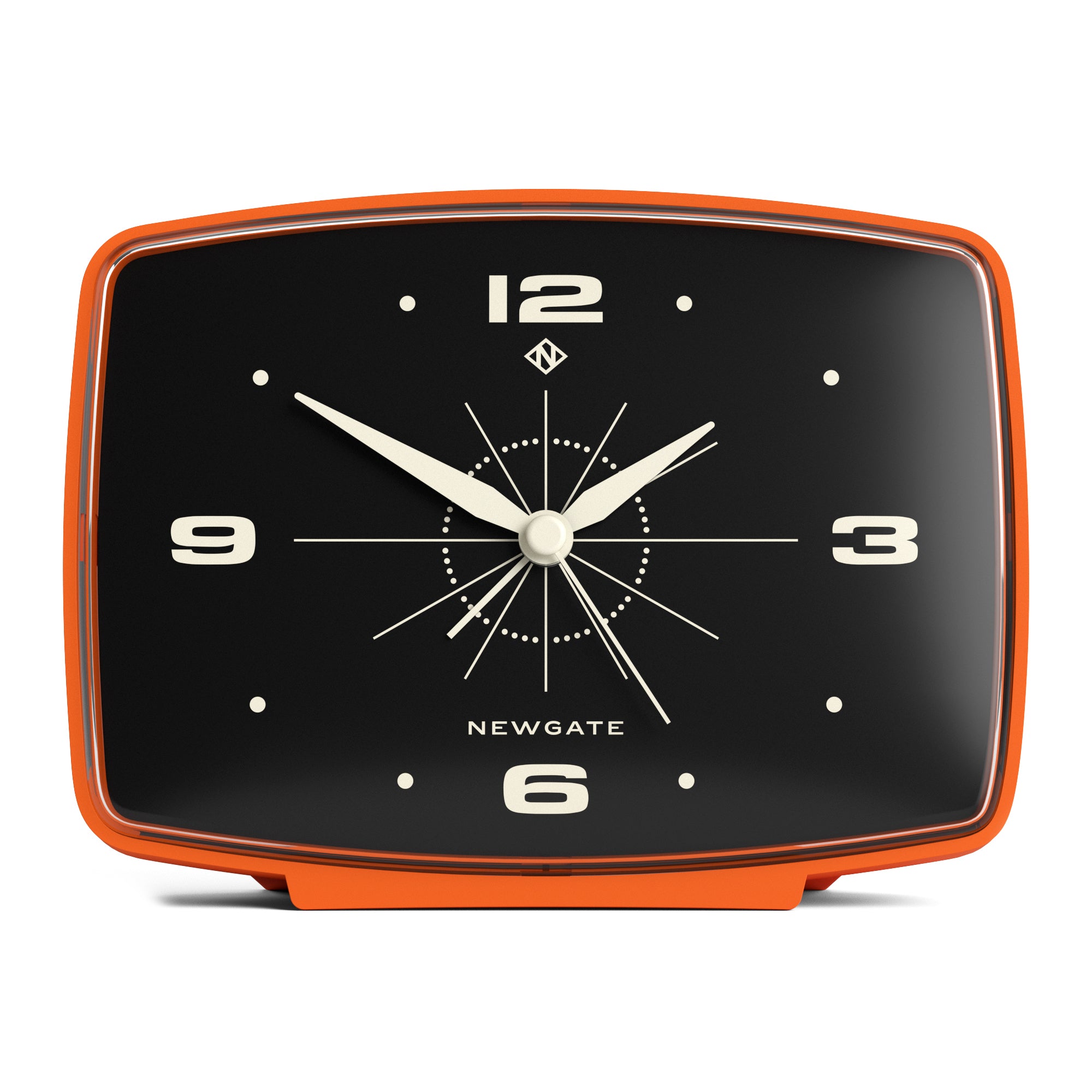 Retro Alarm Clock Orange