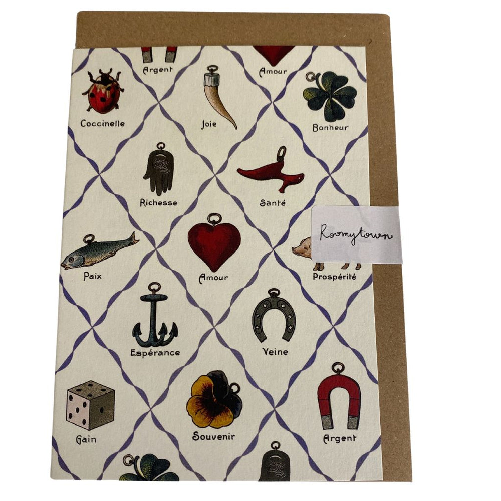 A6 Greeting Card Charms