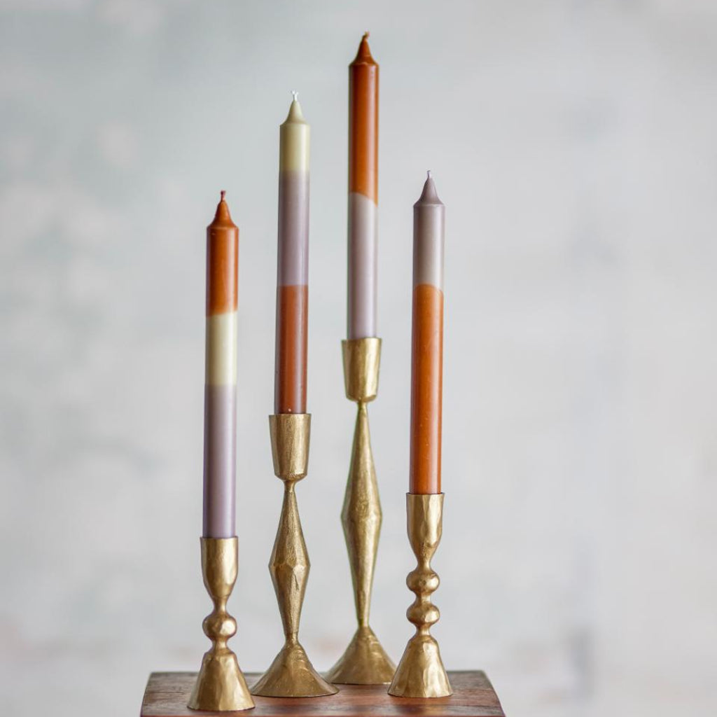 Dip Dye Candle - Purple