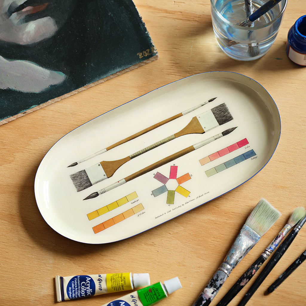 Enamel printed tray The Art Of COlouring