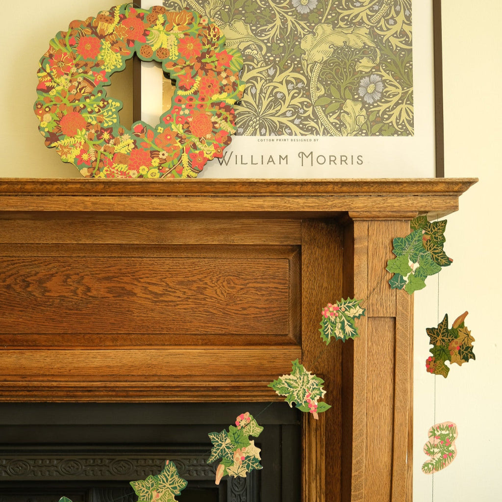 Holly and Ivy Garland