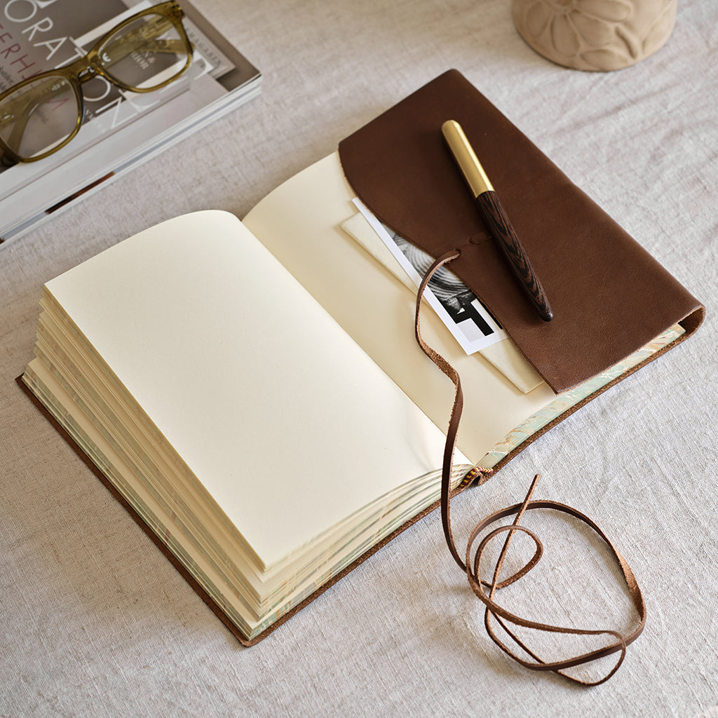 Chocolate Leather Journal