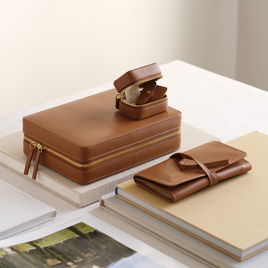 Set of Travel Jewellery Cases