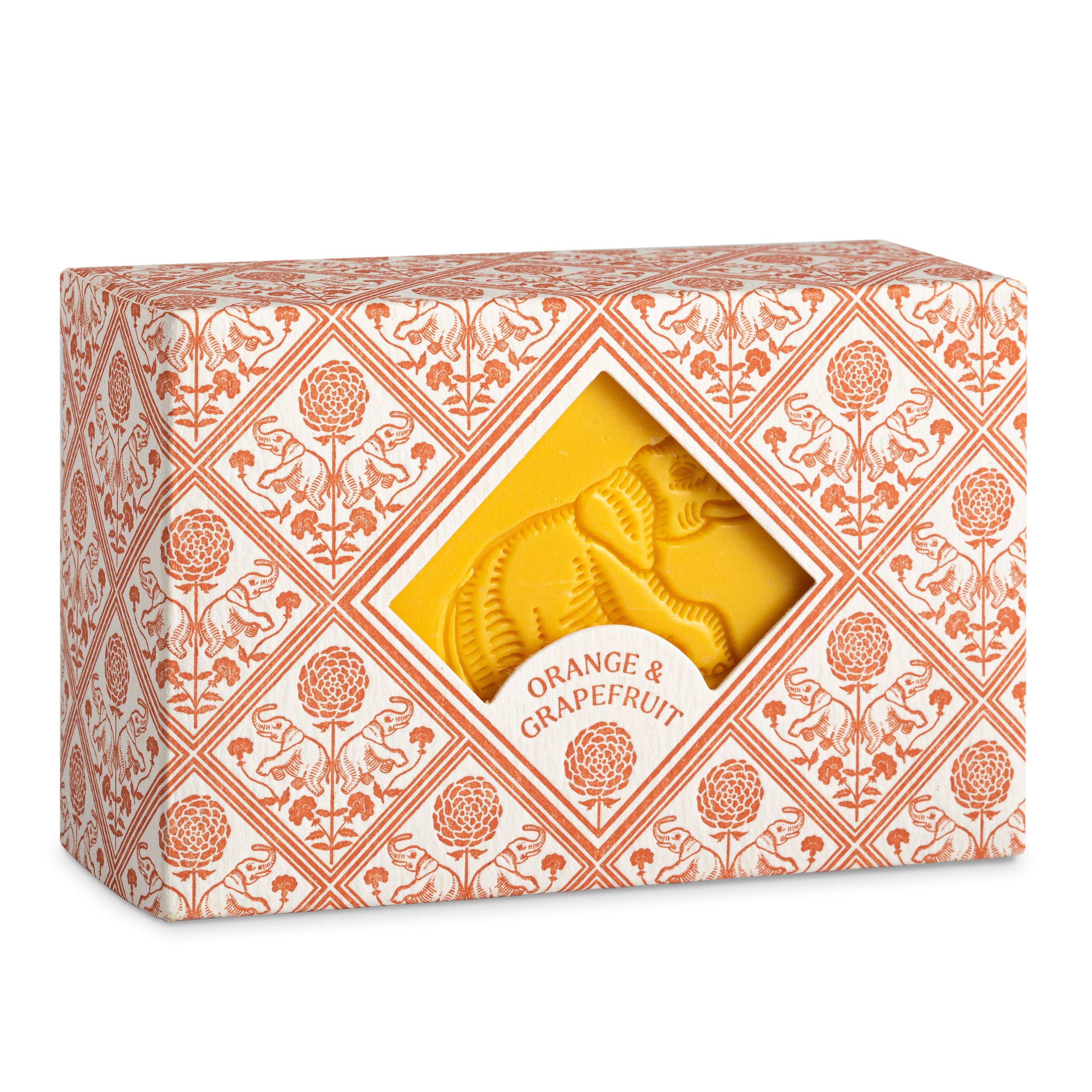 L'éléphant Hand Soap In box Orange and grapefruit