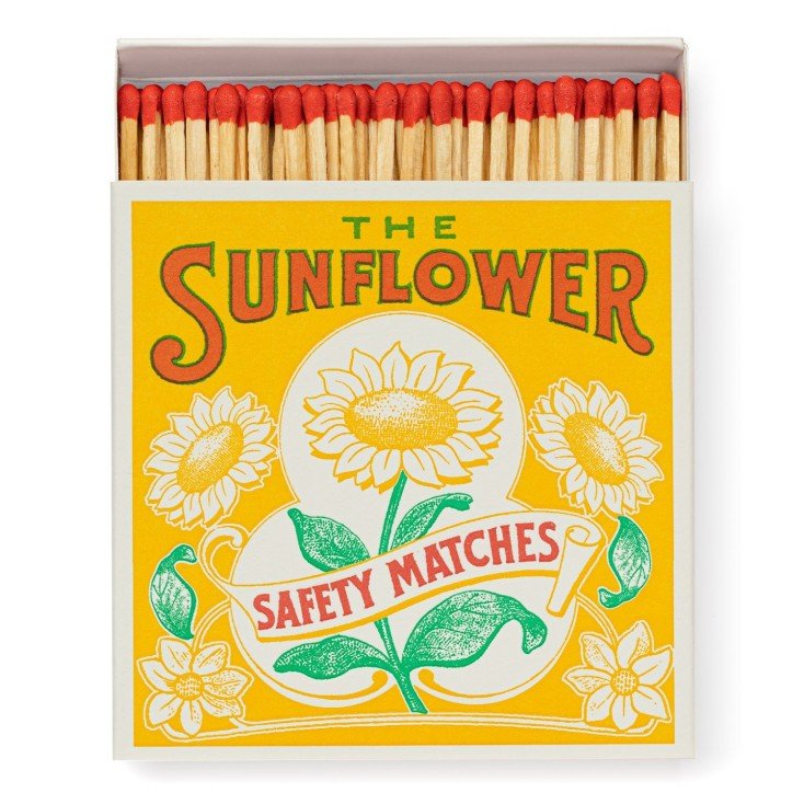 Luxury Matches - Sunflower