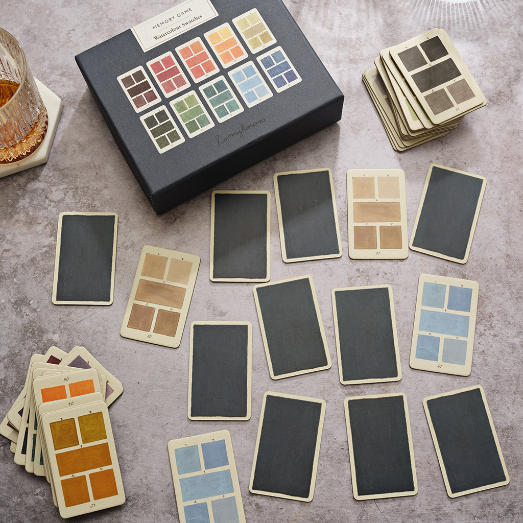 Memory Game - Watercolour Swatches