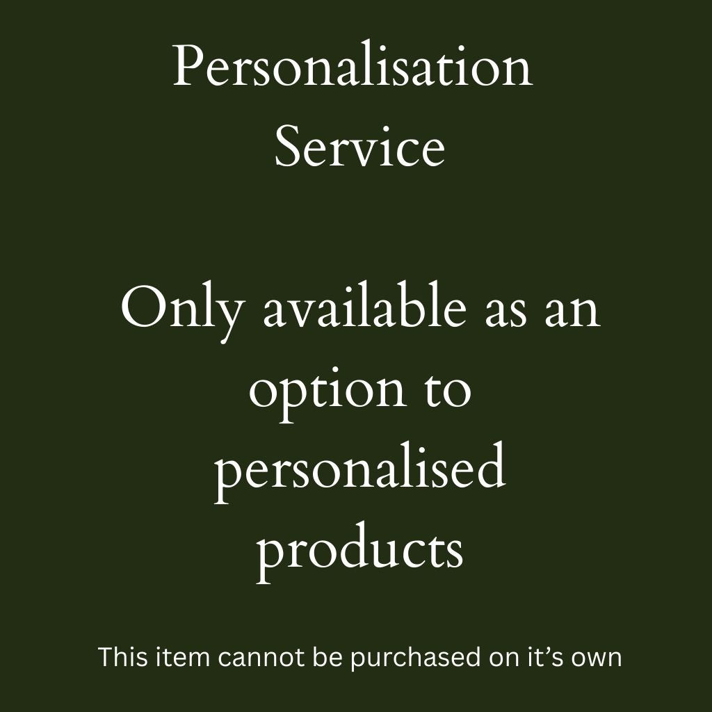 Personalisation Service For Coasters