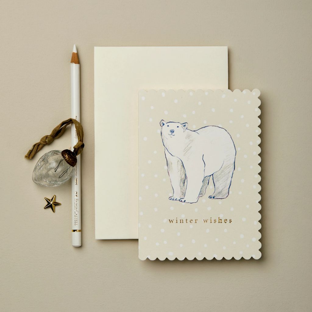 Polar Bear Christmas Card