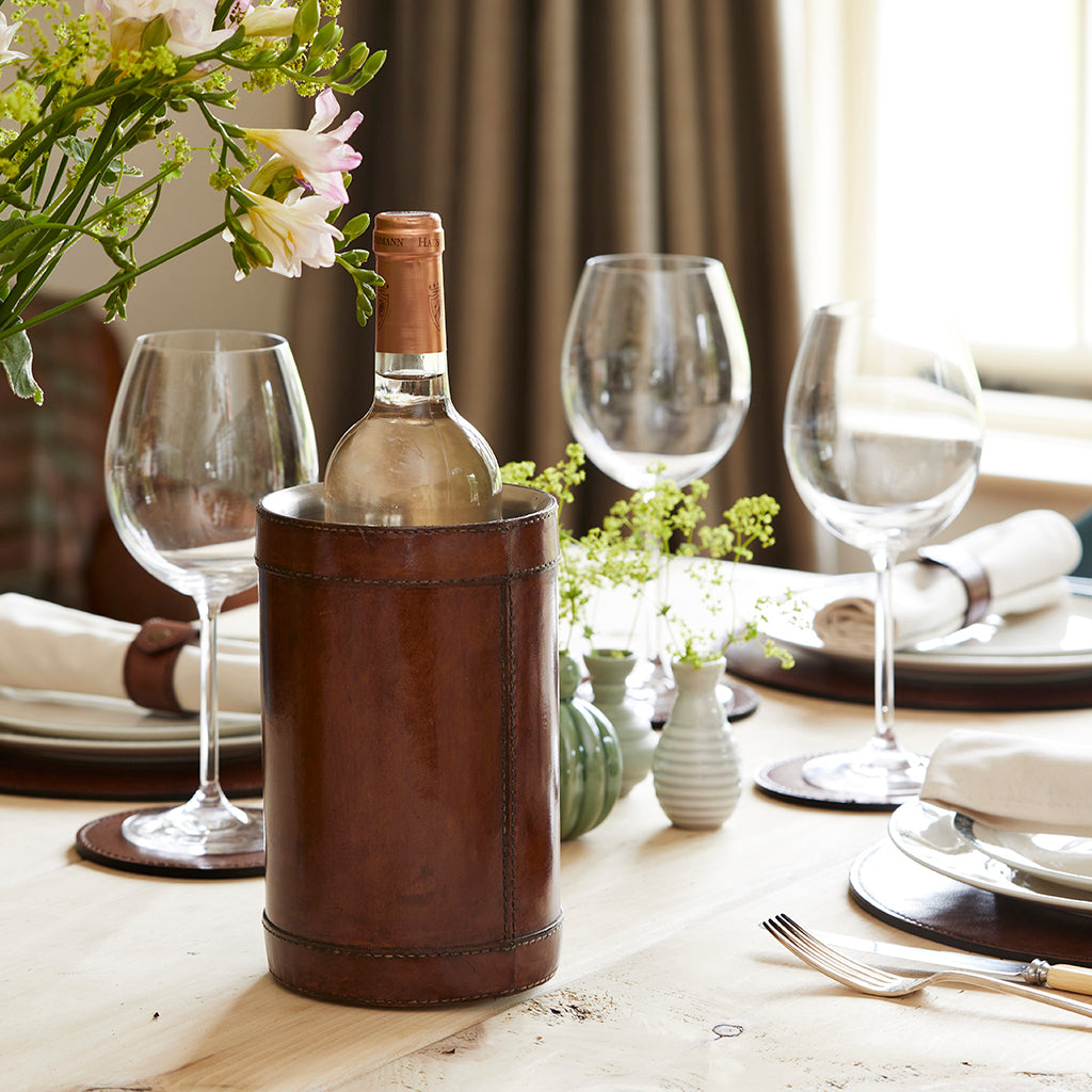 Leather Wine Cooler