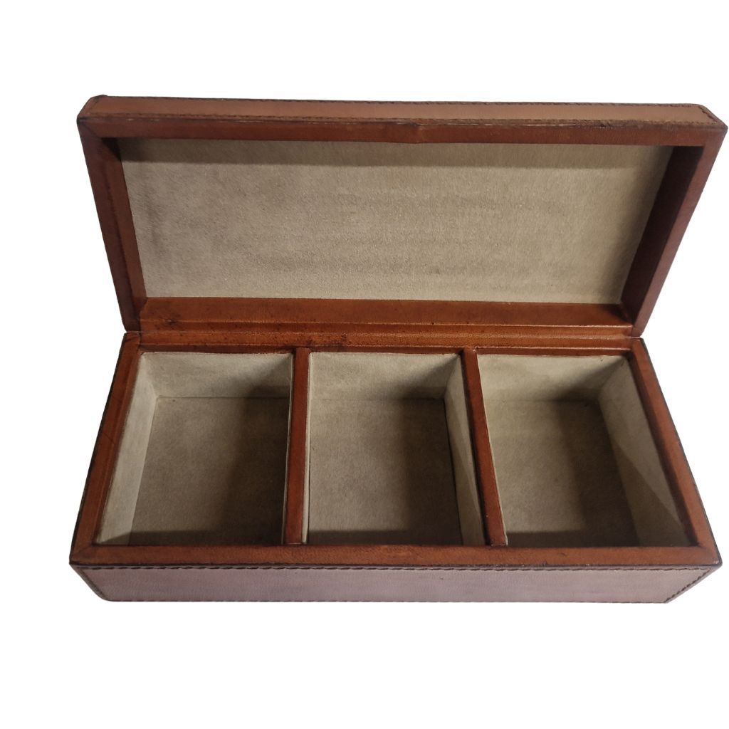 Sample Leather Stash Box