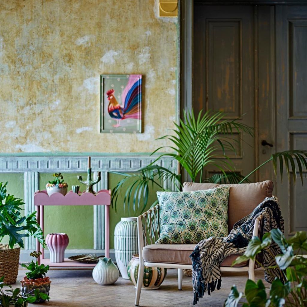 Green Throw - Ugento