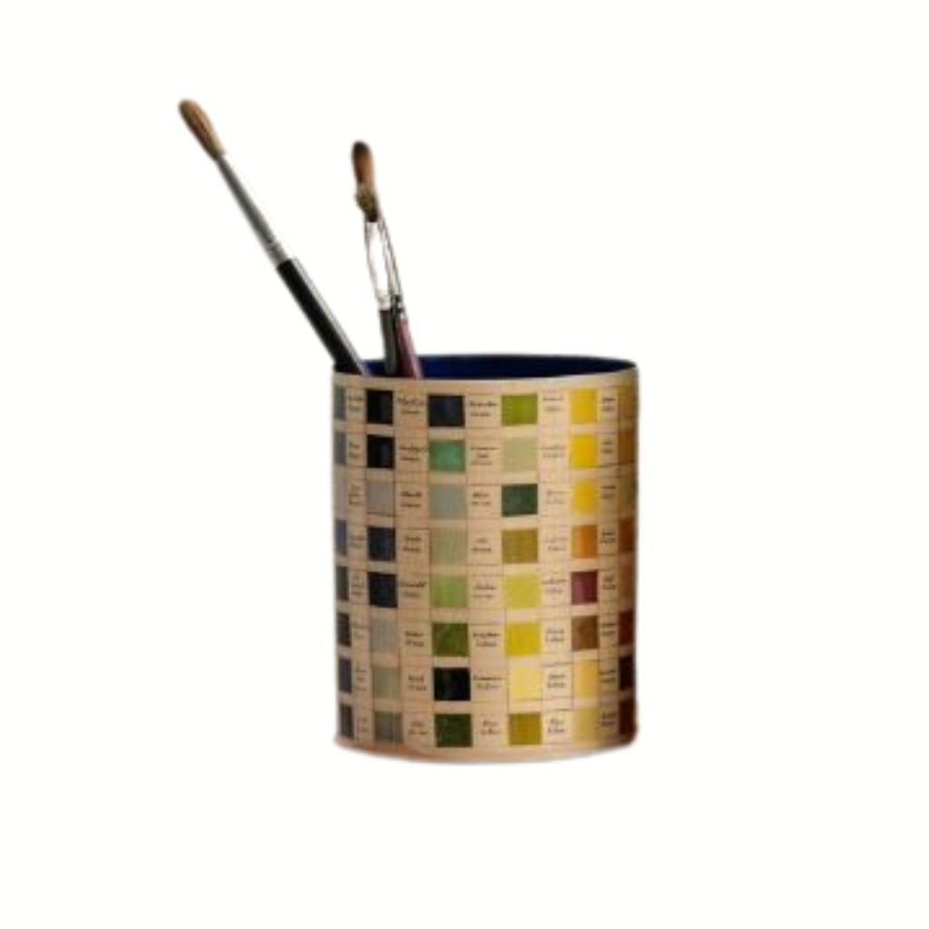 Enamel Pen Pot - Werner's Nomenclature of Colours