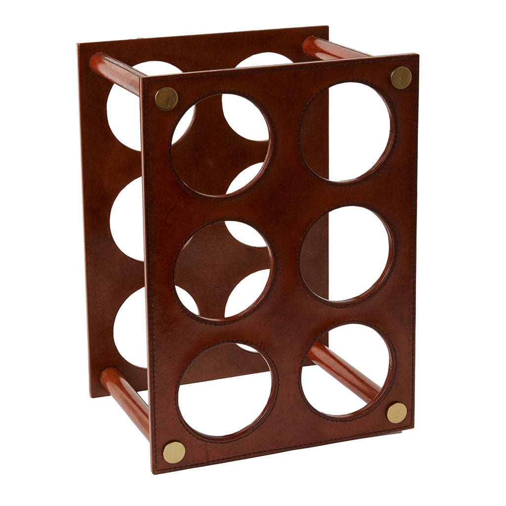 Leather Wine Bottle Trunk - Life of Riley