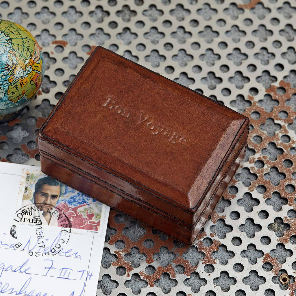 Leather Watch Box For Five