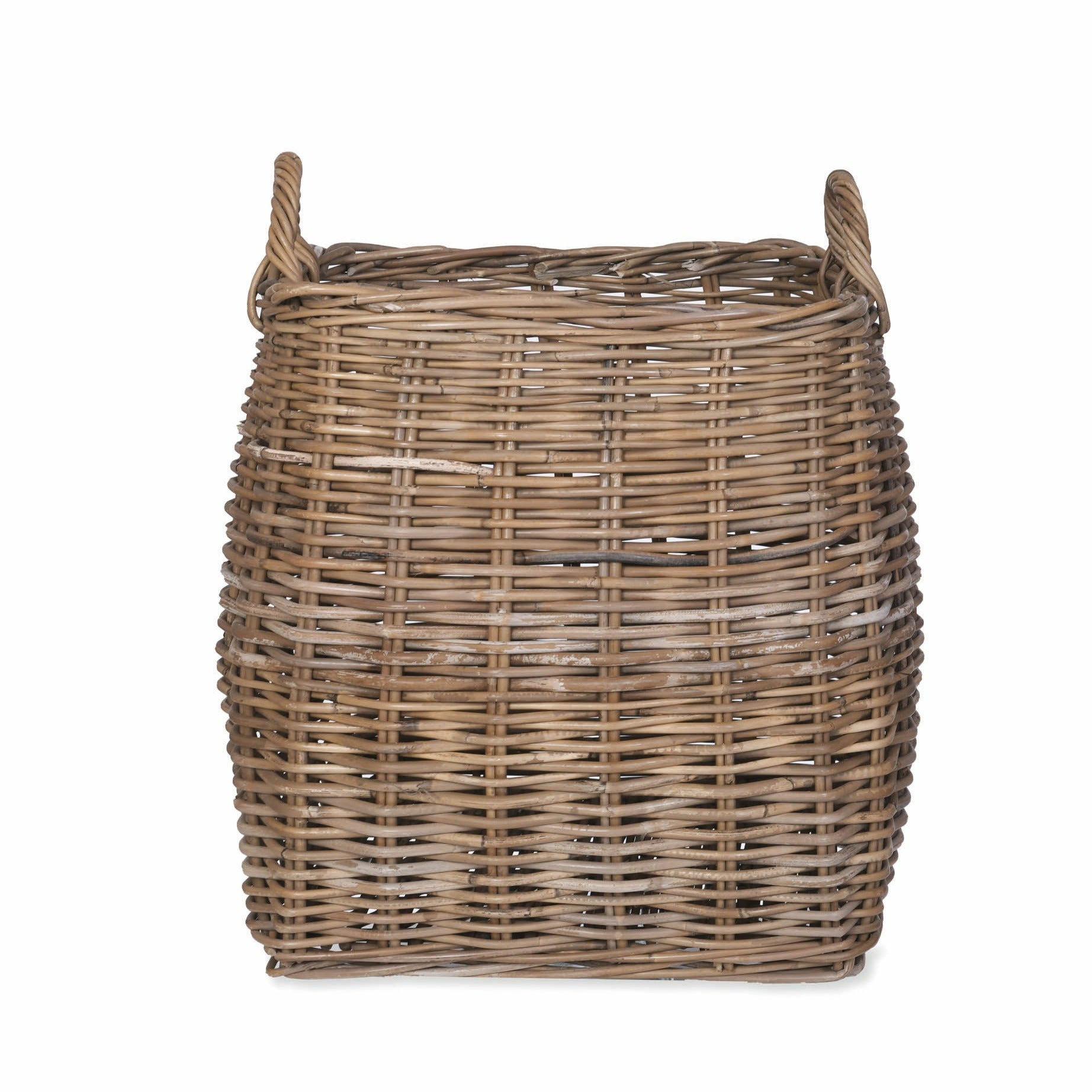 Large rattan tapered basket for ultimate storage around the home