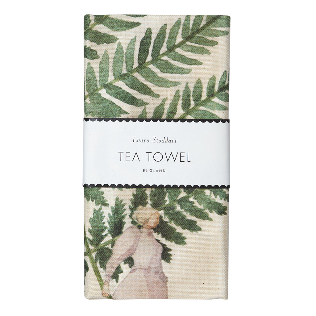 Tea Towel - Single Fern